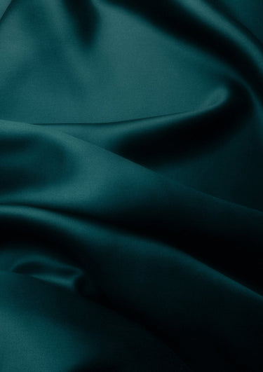Dark Green Satin Fabric | CovermyCushion Dark Green / 150cmx1yard